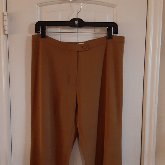 PAULE VASSEAU Wool Blend Flare Leg Trousers Size 44 / 12 Rebecca - Picture 8 of 11